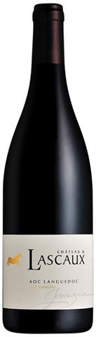 wine bottle with a horse on a white label